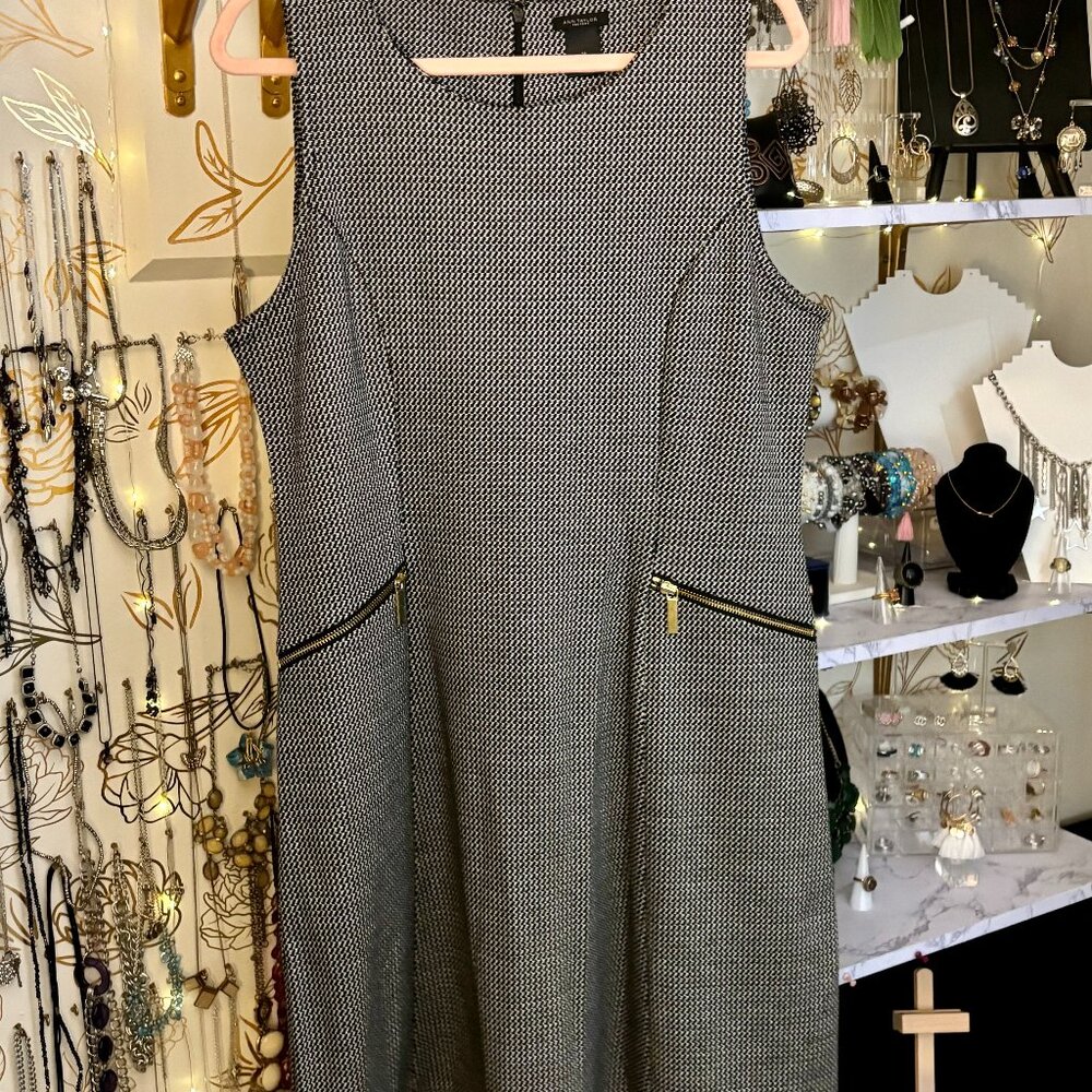 Ann Taylor Factory Houndstooth Dress size 14